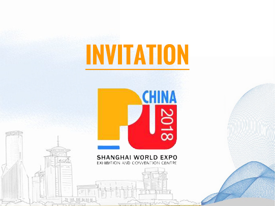 Meet us on PU China 2018